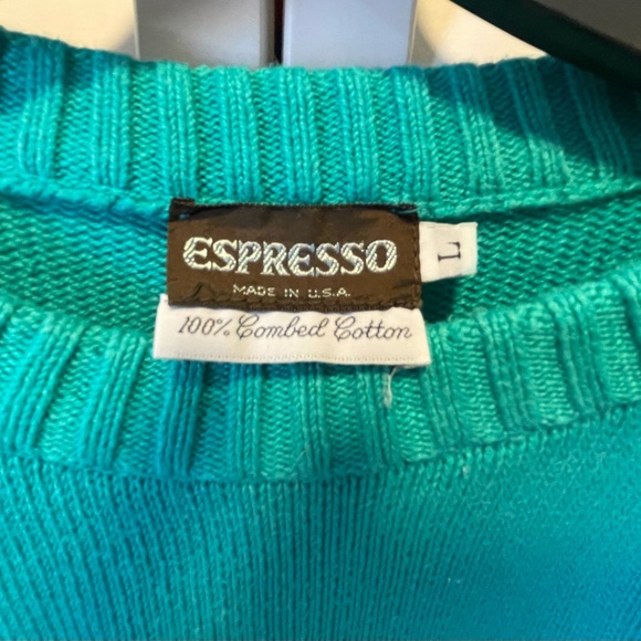 Expresso Cotton Knit Sweater - Picture 2 of 3